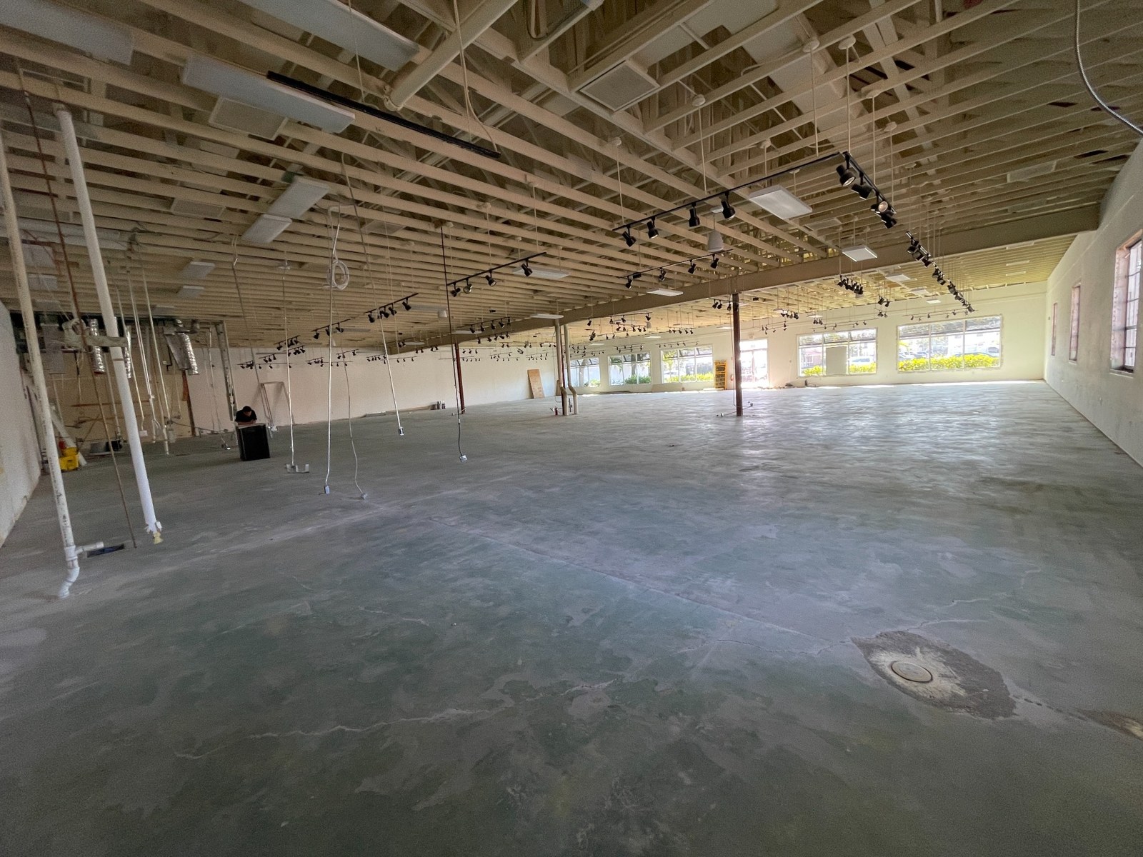 Commercial interior construction